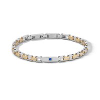 Bracciale Comete Uomo Black Gold in Acciaio Zircone UBR1336